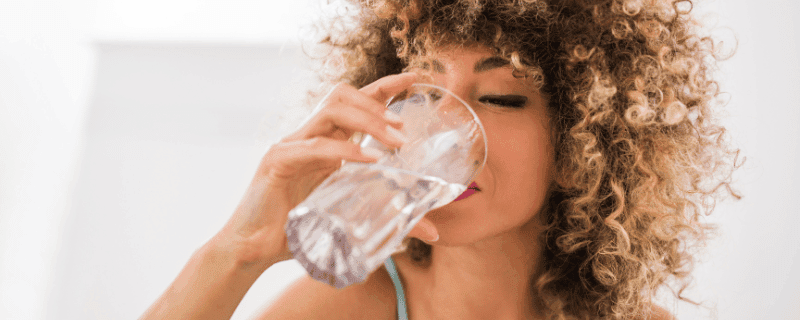 Cloudy tap water vs clear filtered water